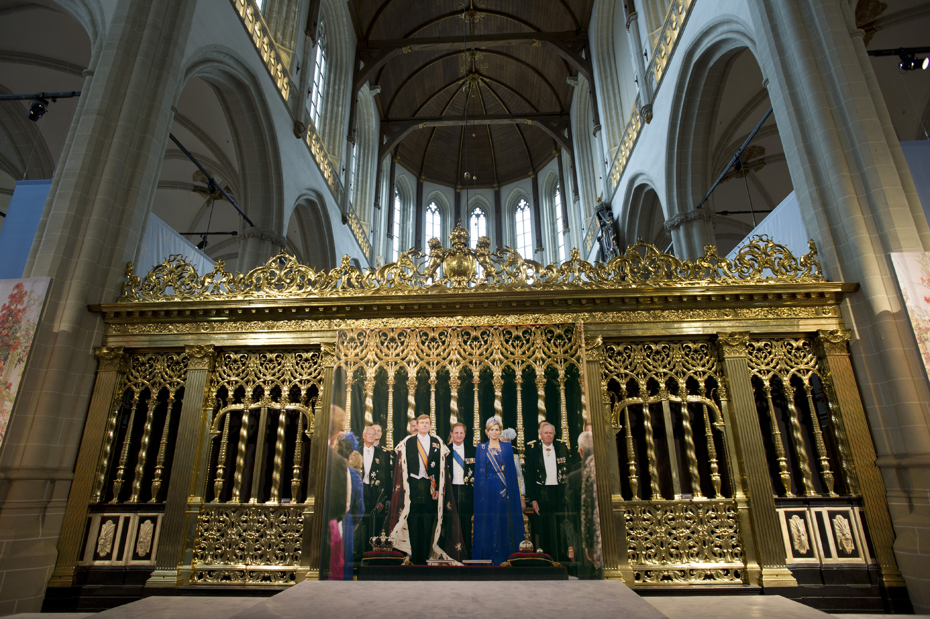 130422 De Nieuwe Kerk open to the public for two days after inauguration