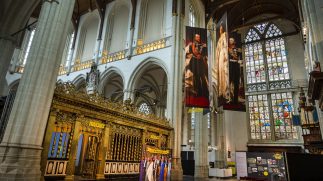 De Nieuwe Kerk itself is the masterpiece of the exhibition History & Royalty. 600 Years of History