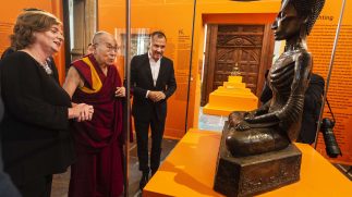 80.000 bezoekers voor de tentoonstelling Het leven van Boeddha in De Nieuwe Kerk